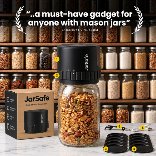 JarSafe | Vacuum Sealer Kit